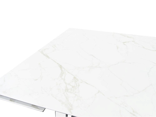 Стол «Monaco» Quadro, Calacata vaglioro, каркас черный. Фото 8