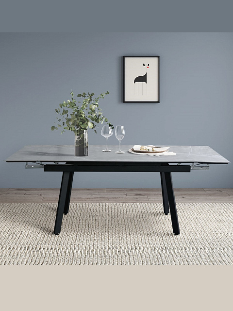 Стол Герцог 140, Серый. Фото 1