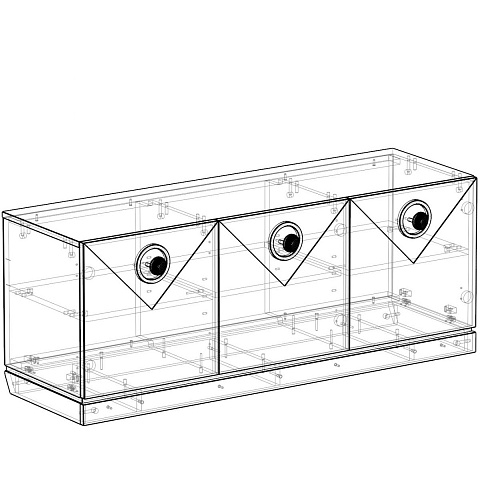 Тумба Капри ТВ, бежевый. Фото 6