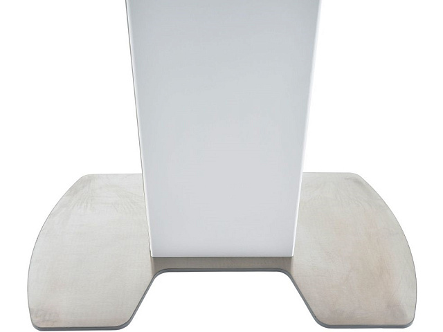 Стол «Санторини» стекло OPTI, белый. Фото 6