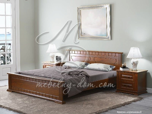 Кровать из массива сосны Райтон natura Венеция. Фото 1