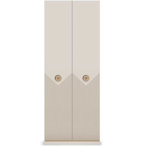 Шкаф Капри 2дв, бежевый. Фото 2
