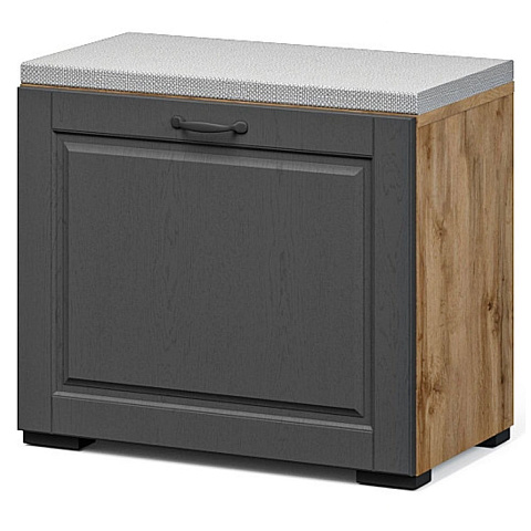 Тумба «Лацио Сканди» 60, Вотан/Сканди графит. Фото 1