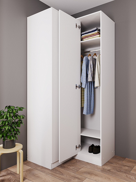 Шкаф Мори МШУ 960.1, Белый. Фото 2