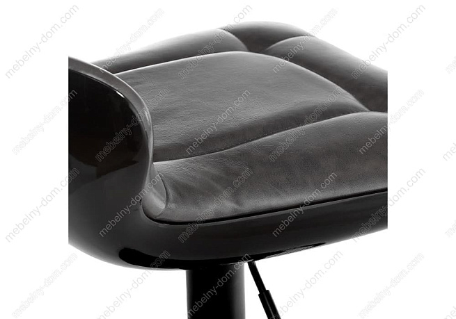 Барный стул Domus черный / коричневый. Фото 6
