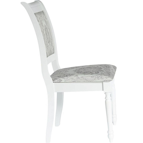 Обеденная группа (Стол Зевс и 4 стула Ника), Белый. Фото 8