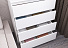 Комод Мори МК 800.4, Белый. Фото 4
