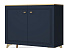 Комод Вега Сапфир 1000 с дверцами, темно-синий. Фото 1