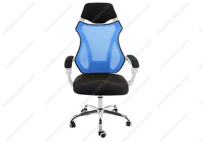 Компьютерное кресло Armor белое / черное / голубое. Фото 1