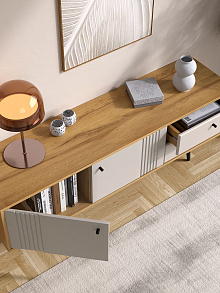 Тумба Вега Саксония ТВ150, миндаль от магазина Мебельный дом