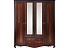 Шкаф распашной 4-х дверный с зеркалами Неаполь Т-524, вишня. Фото 2