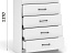 Комод «Чикаго» 5ящ, белый. Фото 2
