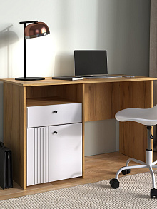 Стол Вега Саксония, белый матовый от магазина Мебельный дом