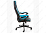 Компьютерное кресло Monza черное / синее. Фото 2